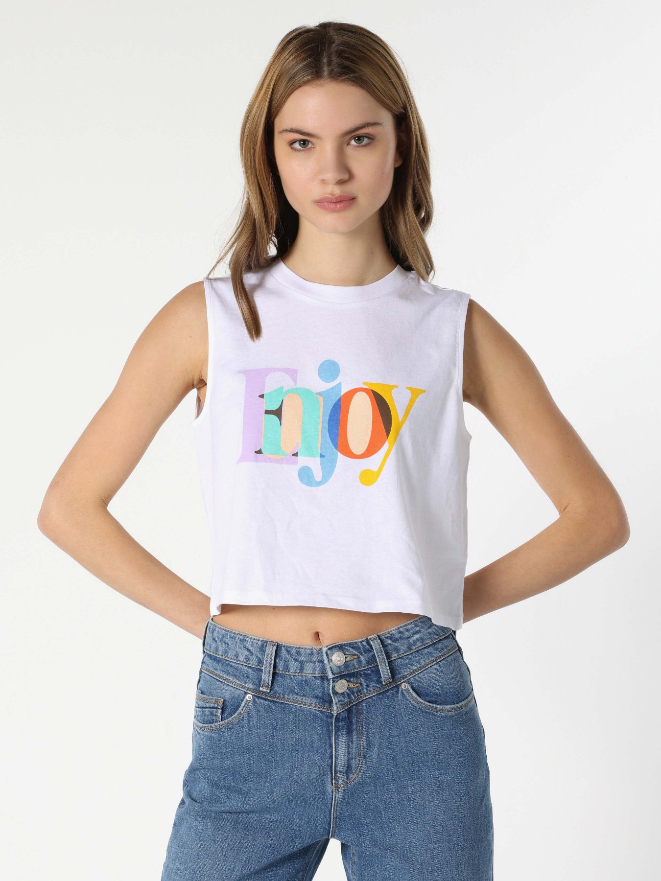 Майка Colin’s модель CL1064035WHT Фото