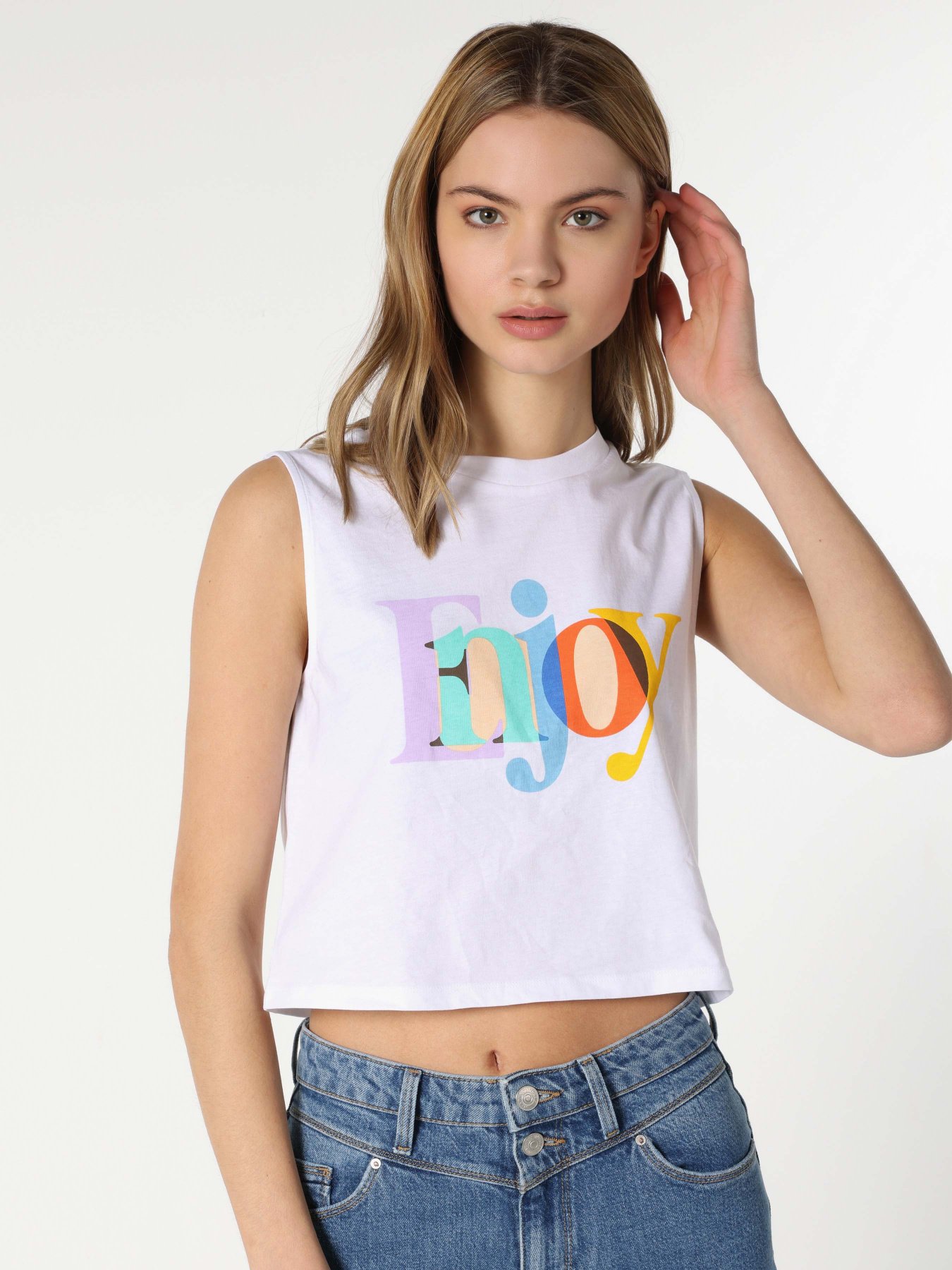 Майка Colin’s модель CL1064035WHT Фото