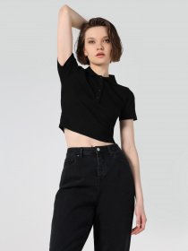 Футболка Colin’s модель CL1064043BLK Фото