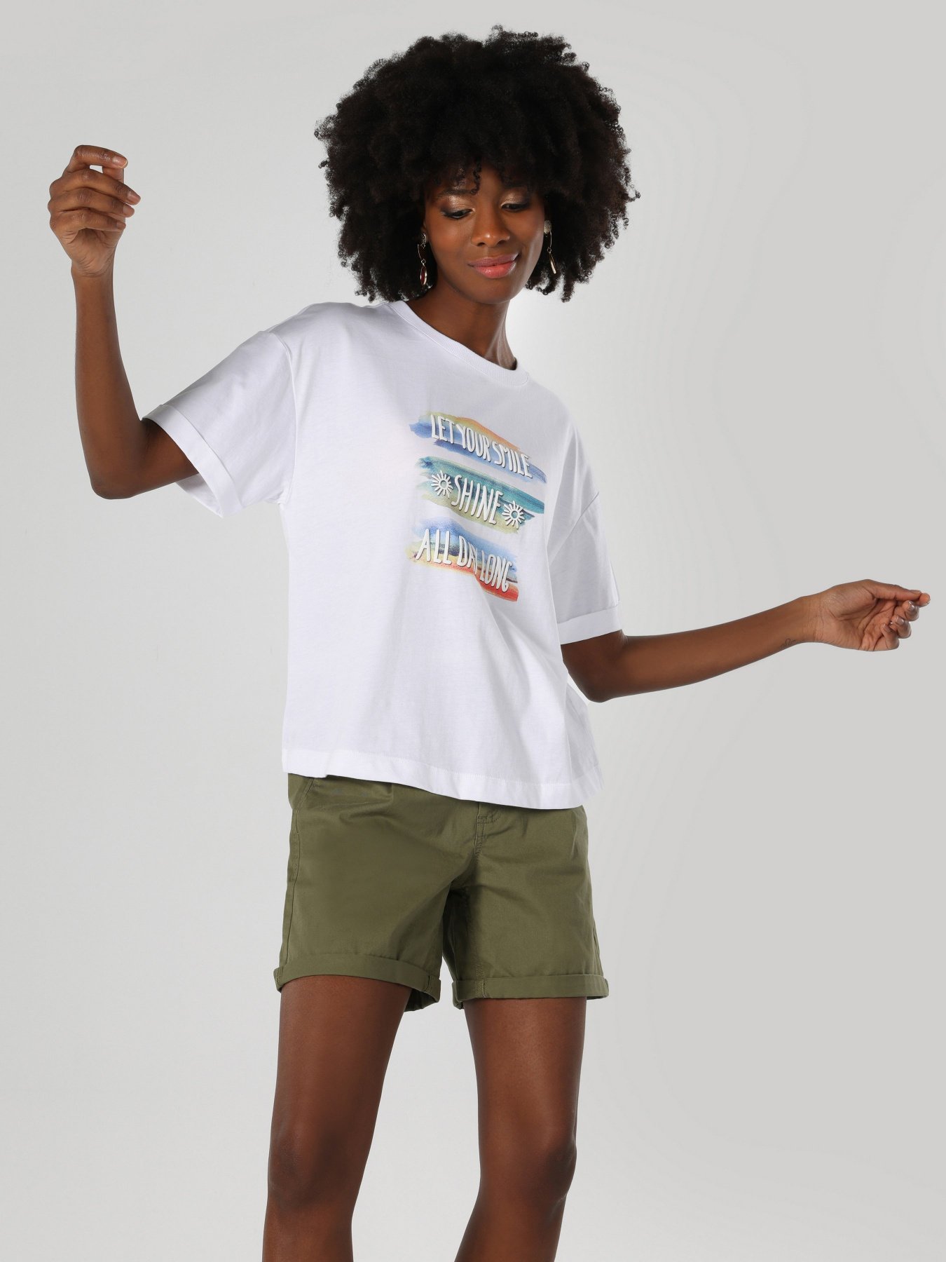 Футболка Colin’s модель CL1064046WHT Фото