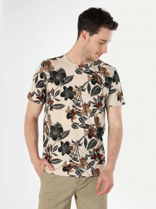 Футболка Colin’s модель CL1064112BEI Фото