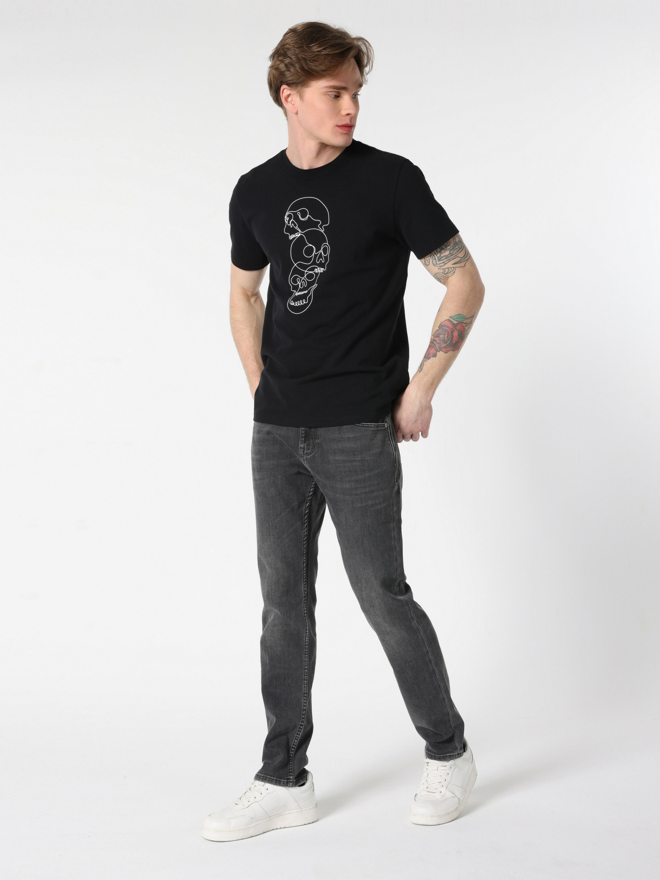 Футболка Colin’s модель CL1064115BLK Фото