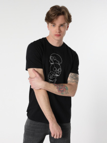 Футболка Colin’s модель CL1064115BLK Фото