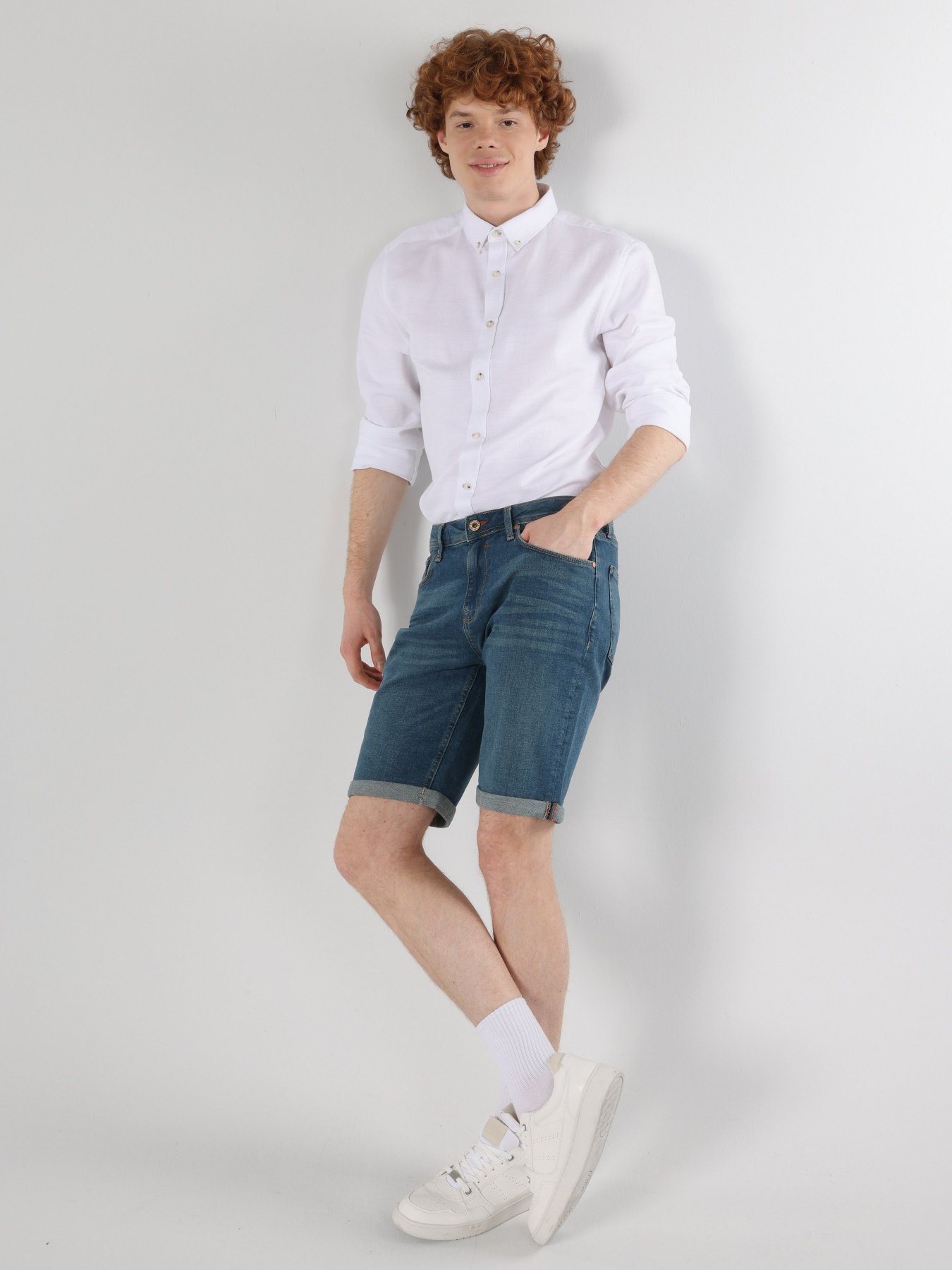 Сорочка Colin’s модель CL1064198WHT Фото