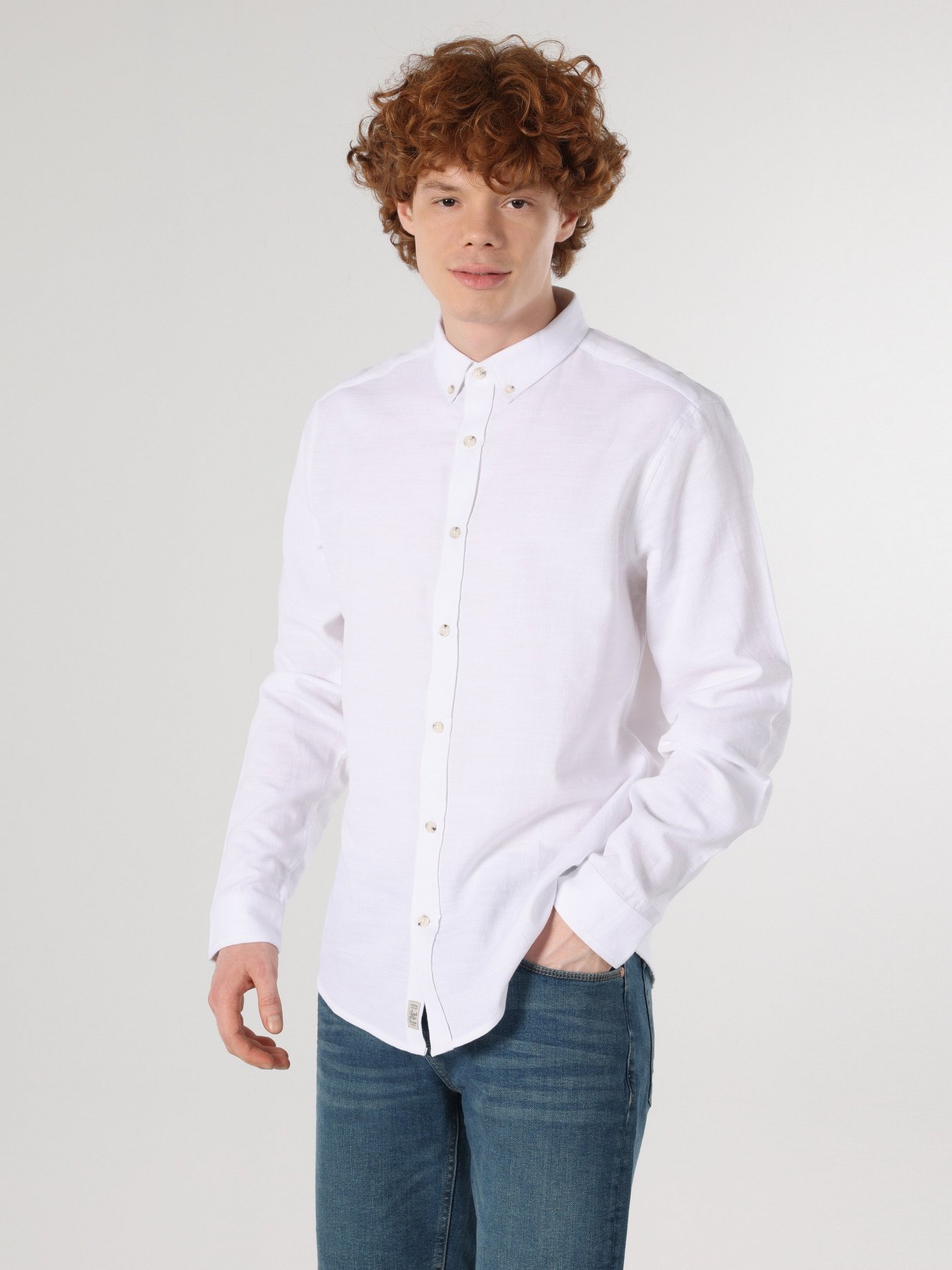 Сорочка Colin’s модель CL1064198WHT Фото