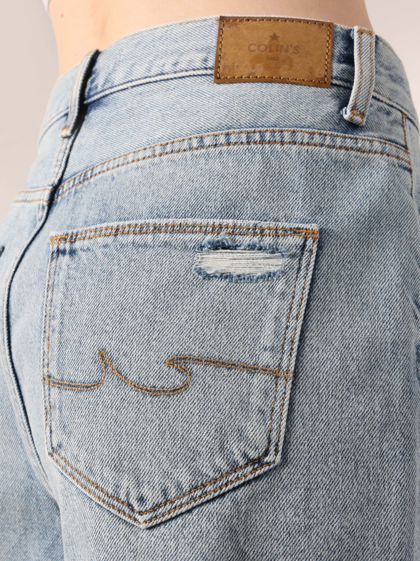Шорты джинсовые Colin’s модель CL1064368DN42712 Фото