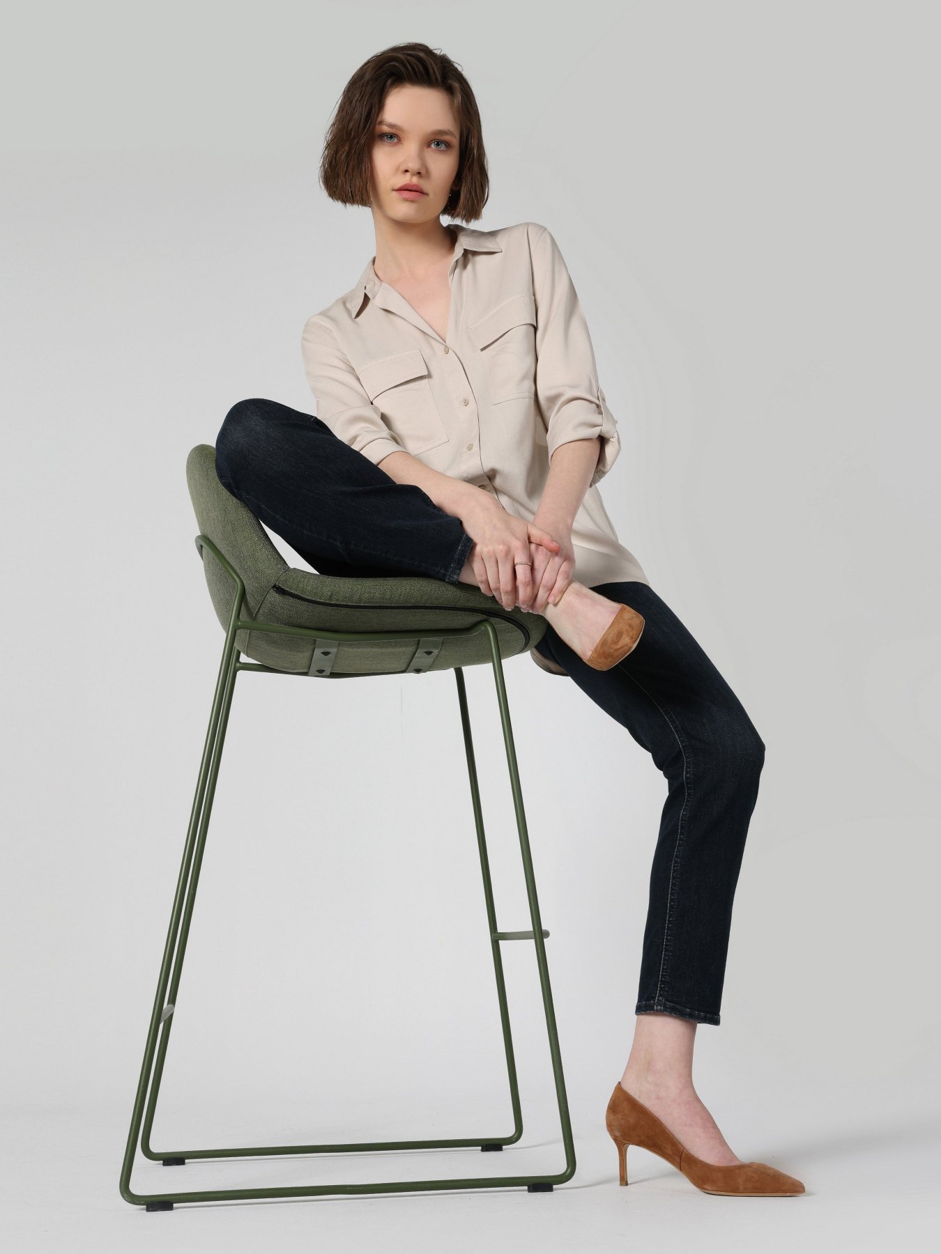 Рубашка Colin’s модель CL1053348BEI Фото