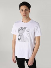 Футболка Colin’s модель CL1057076WHT Фото