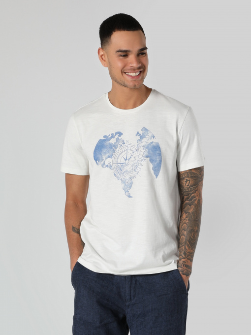 Футболка Colin’s модель CL1058832OFW Фото