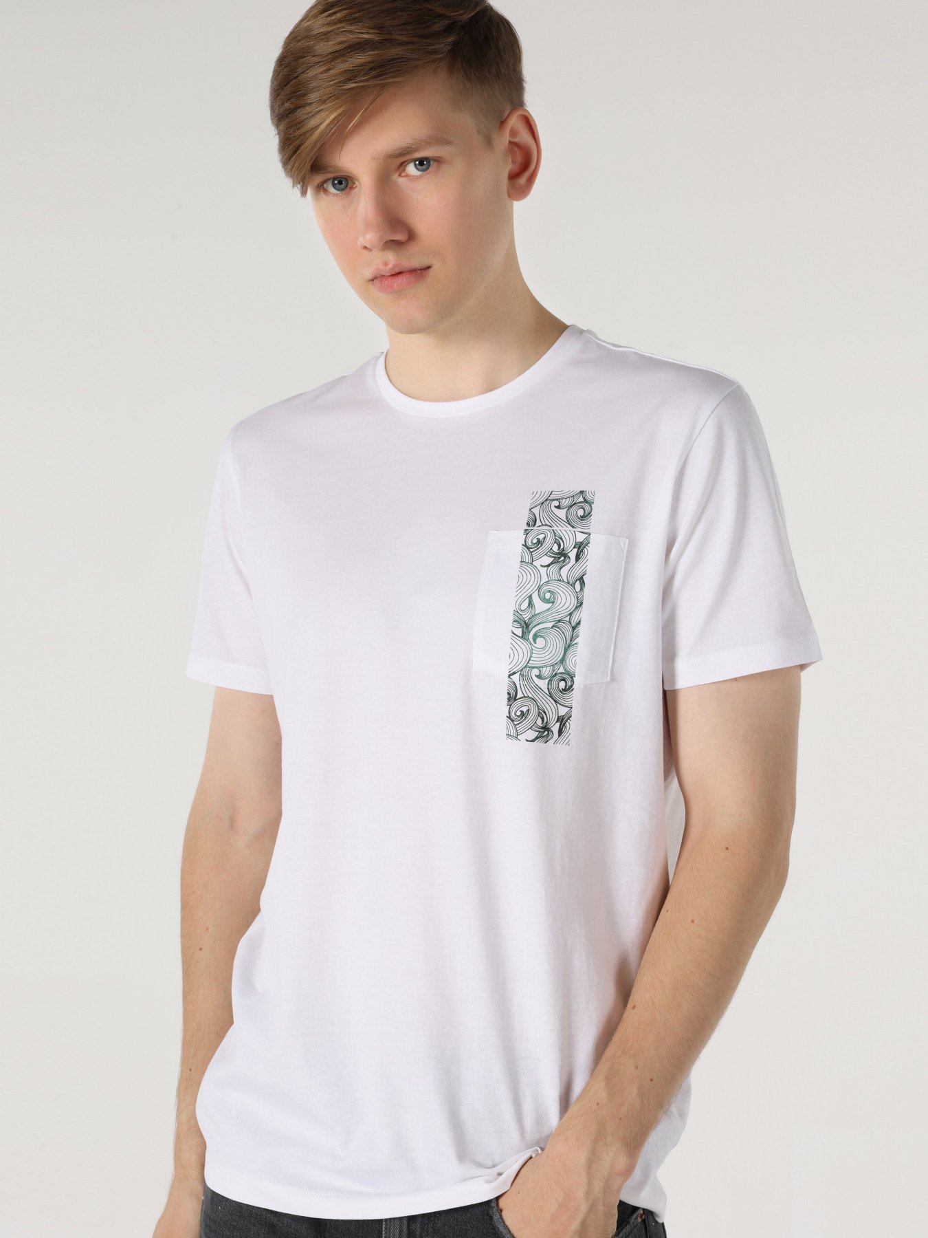 Футболка Colin’s модель CL1060085OFW Фото