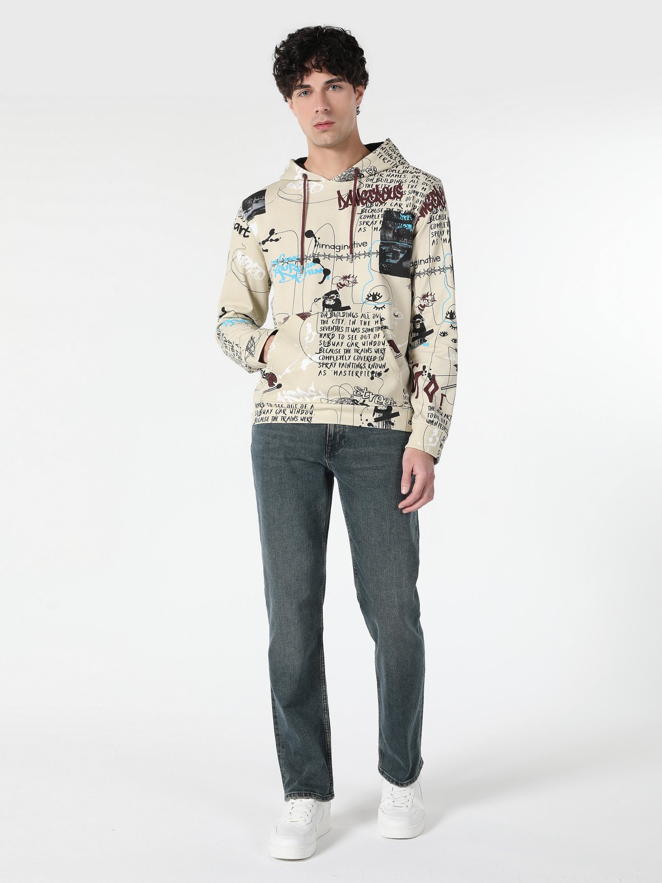 Худі Colin’s модель CL1060902BEI Фото