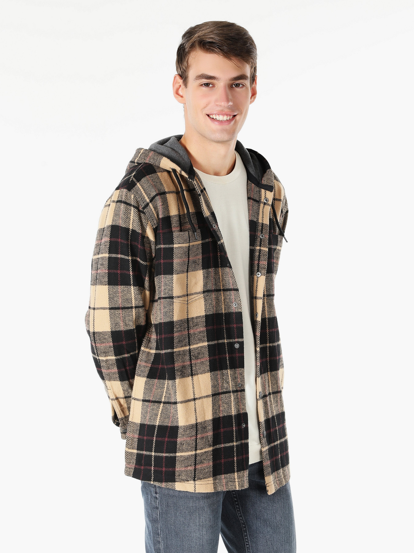 Сорочка Colin’s модель CL1061016BEI Фото