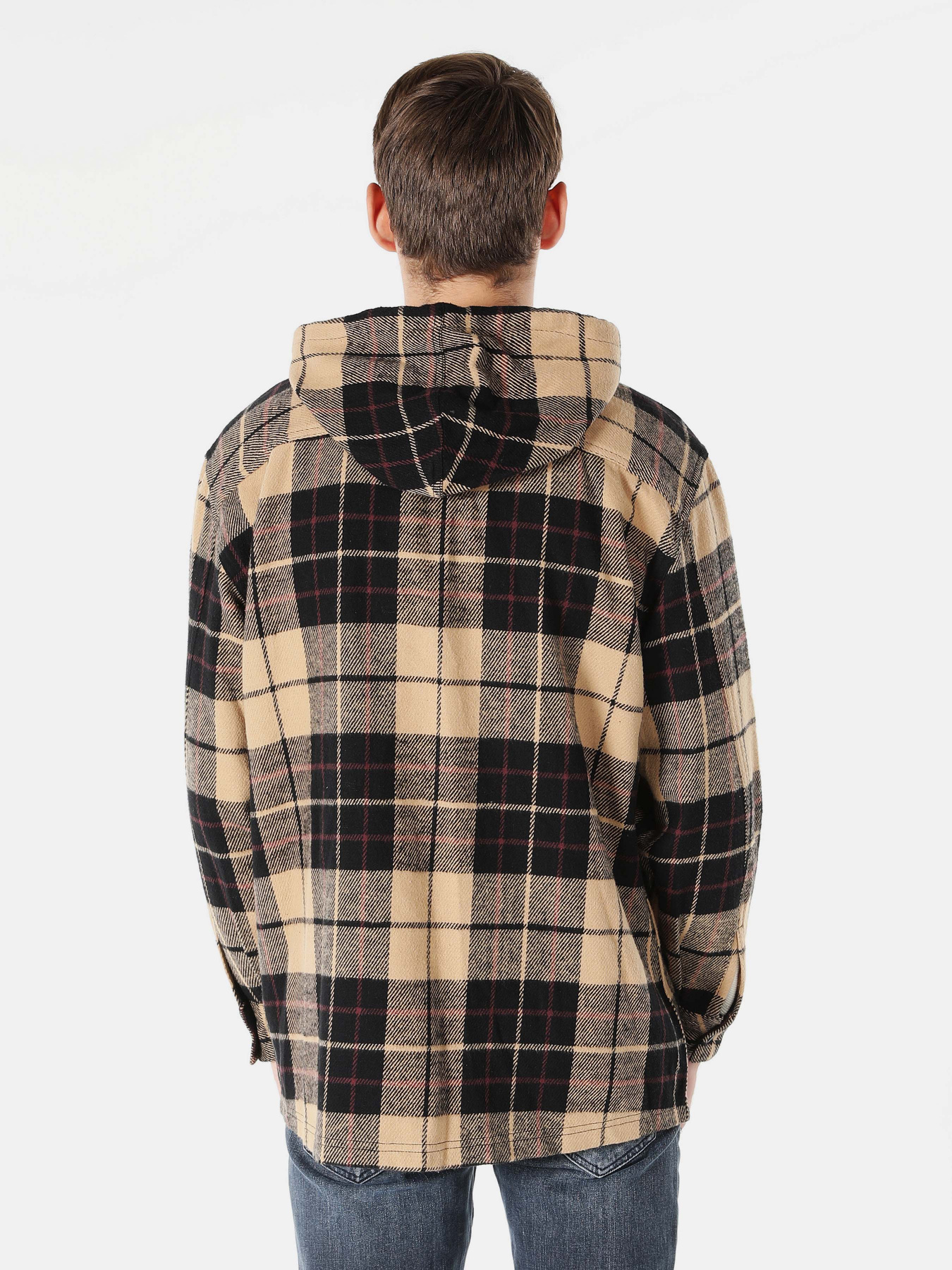 Рубашка повседневная Colin’s модель CL1061016BEI Фото