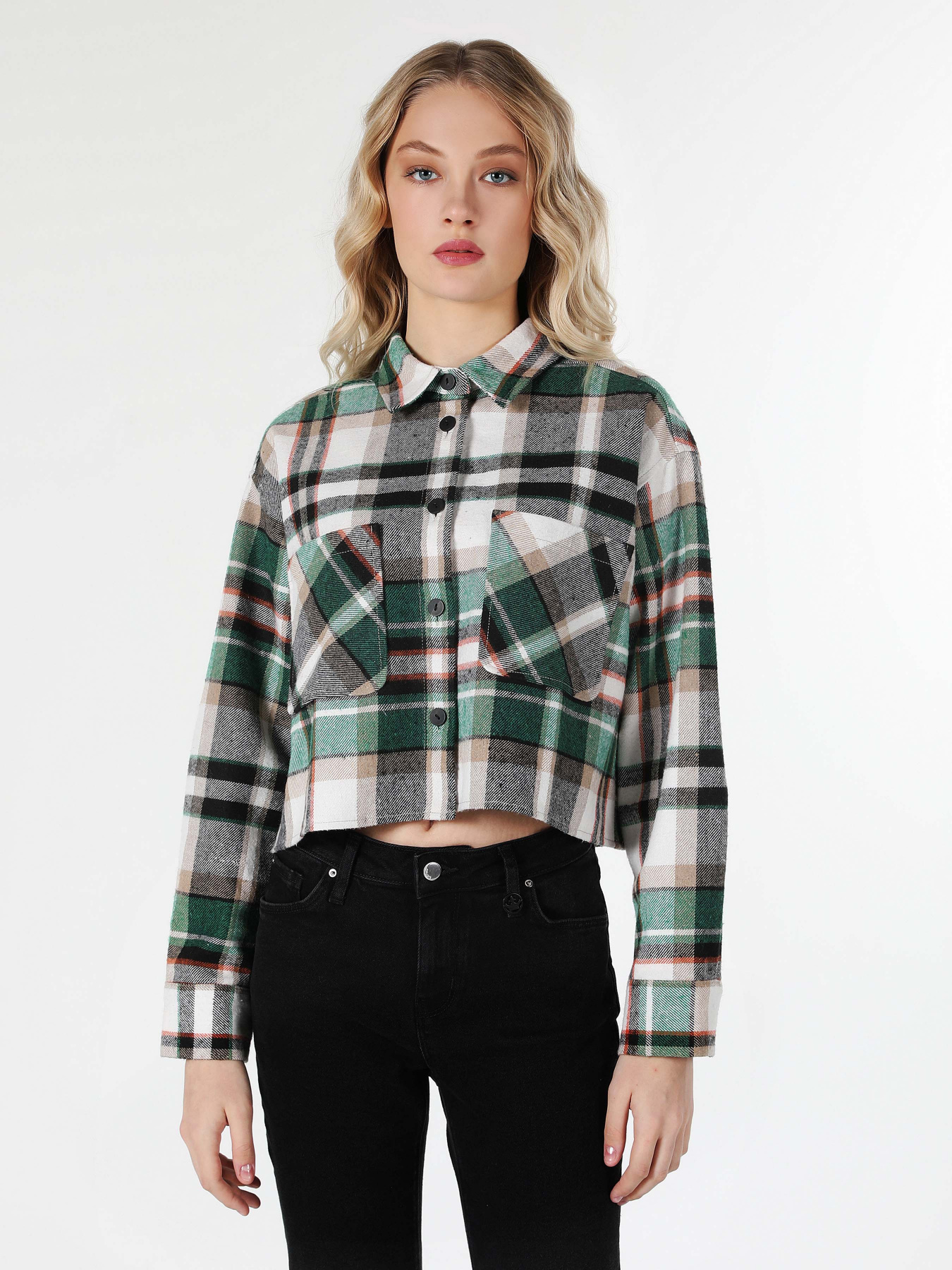 Сорочка Colin’s модель CL1061037GRN Фото