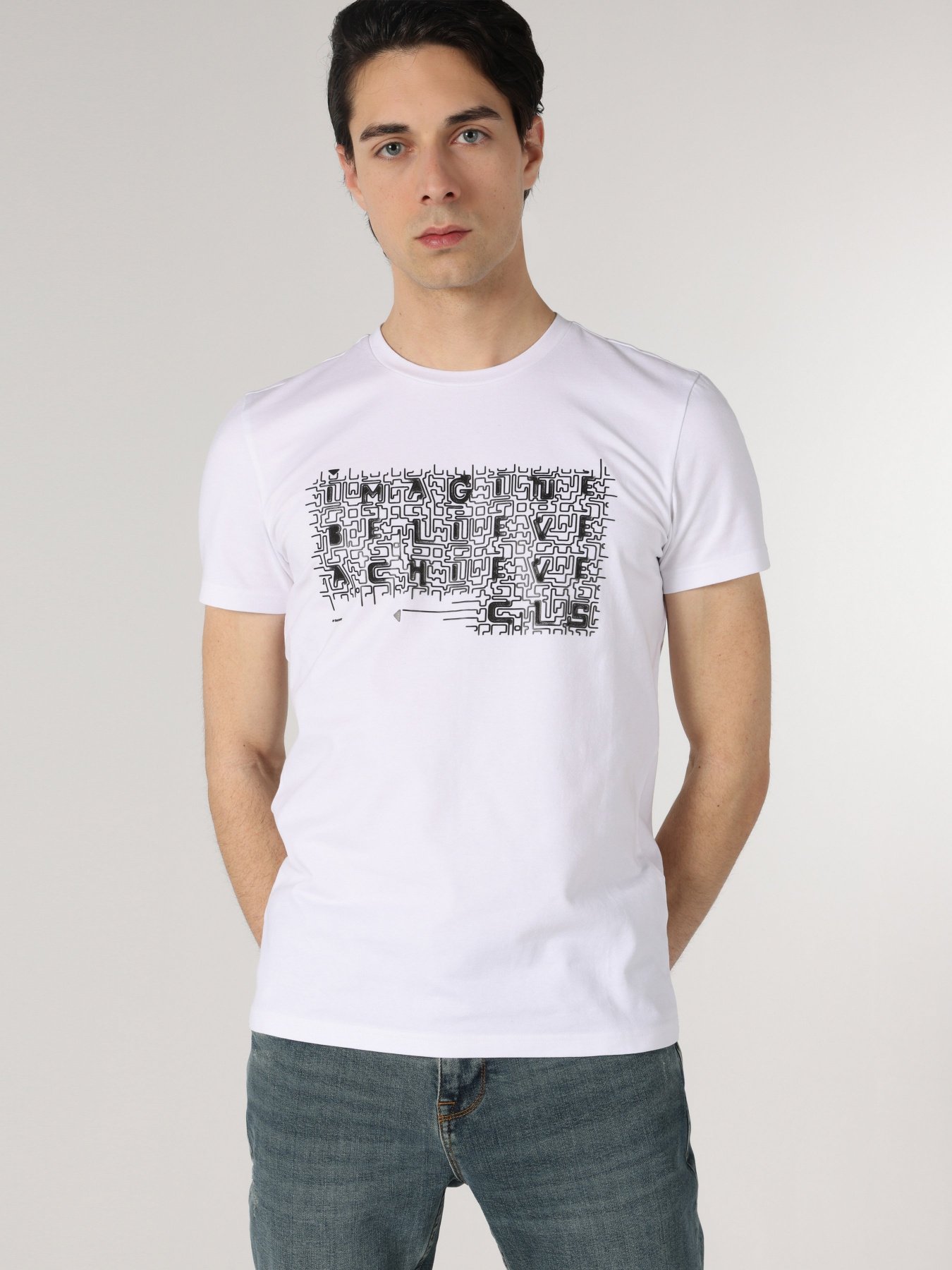 Футболка Colin’s модель CL1062483WHT Фото