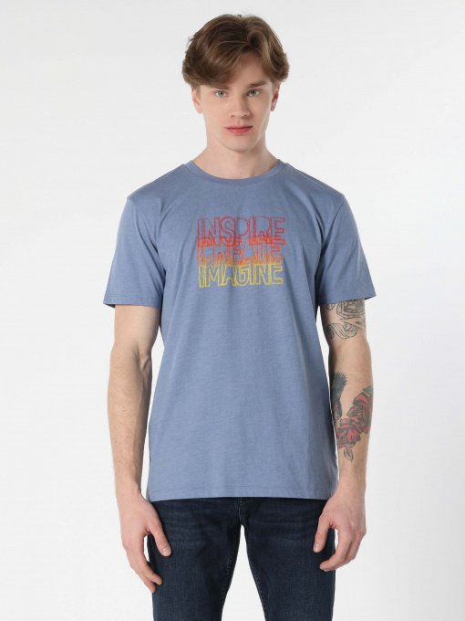 Футболка Colin’s модель CL1062502BLM Фото