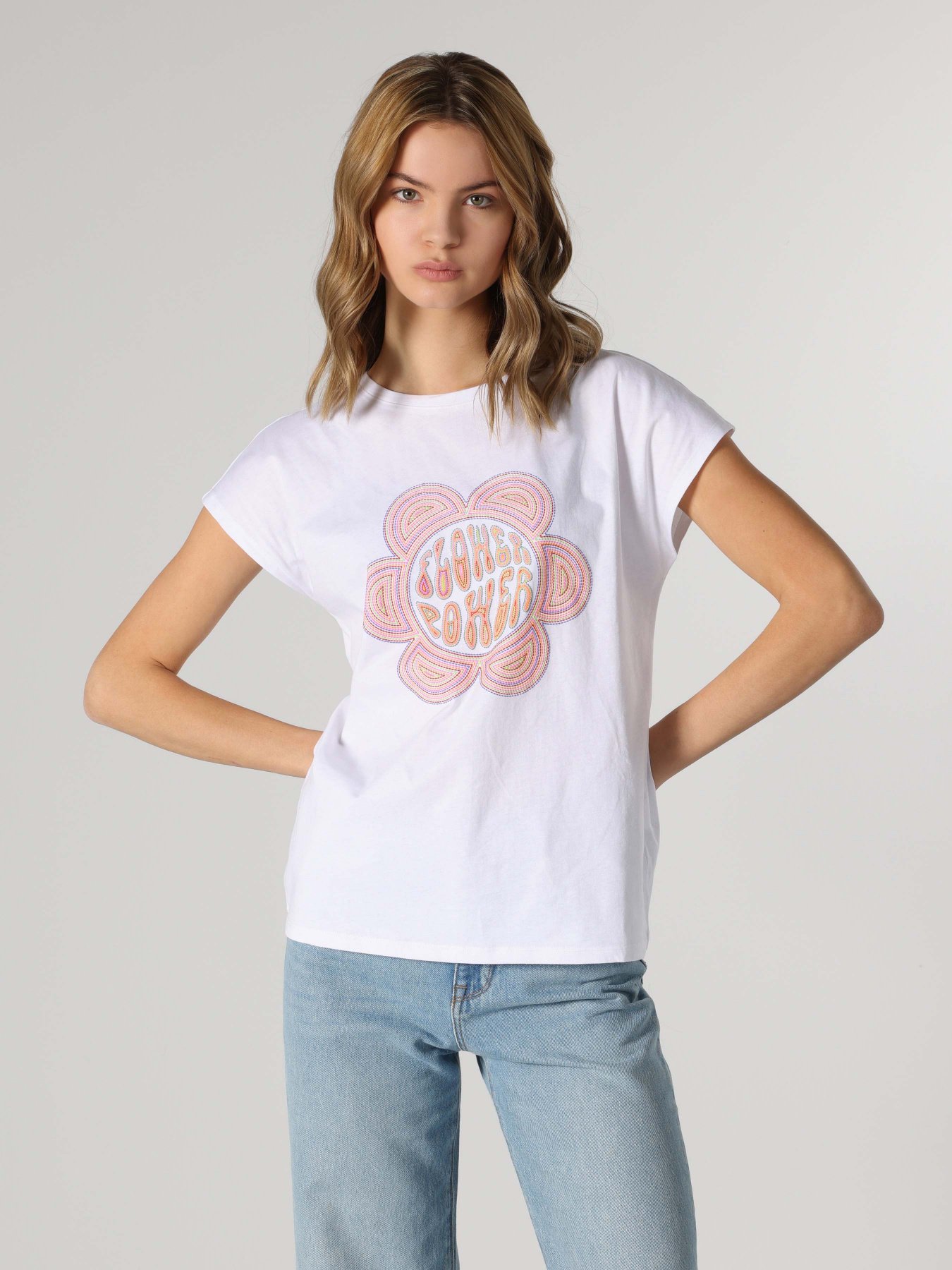 Футболка Colin’s модель CL1062529WHT Фото