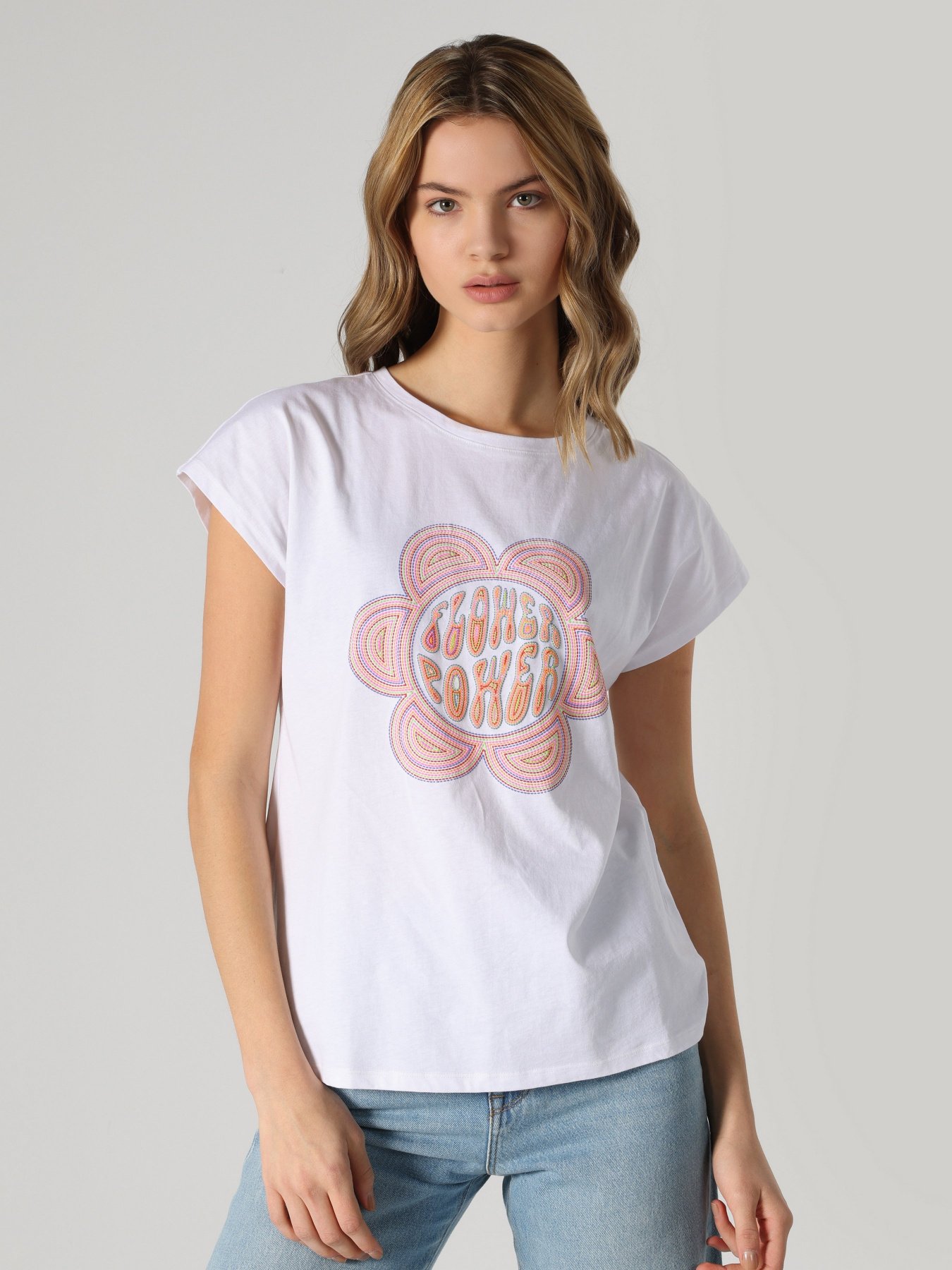 Футболка Colin’s модель CL1062529WHT Фото