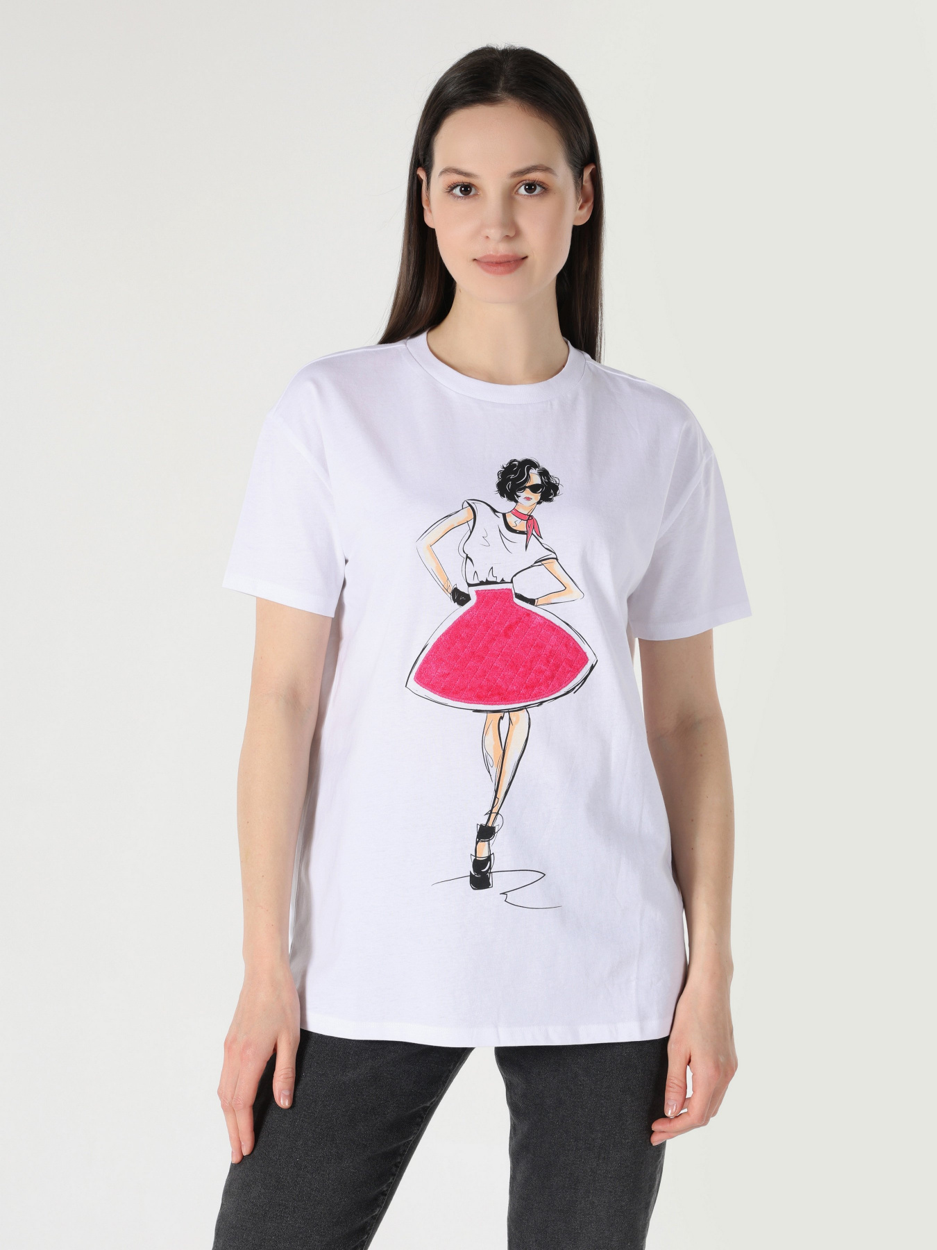 Футболка Colin’s модель CL1062541WHT Фото