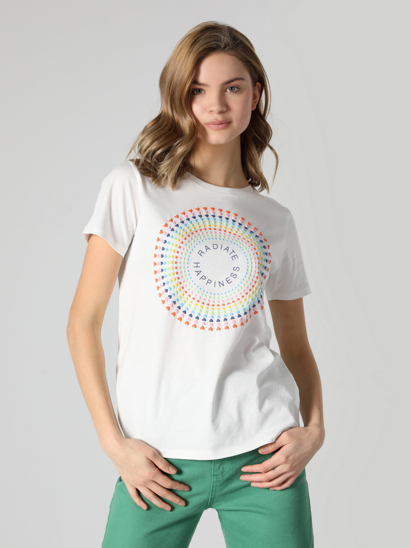 Футболка Colin’s модель CL1062554WHT Фото