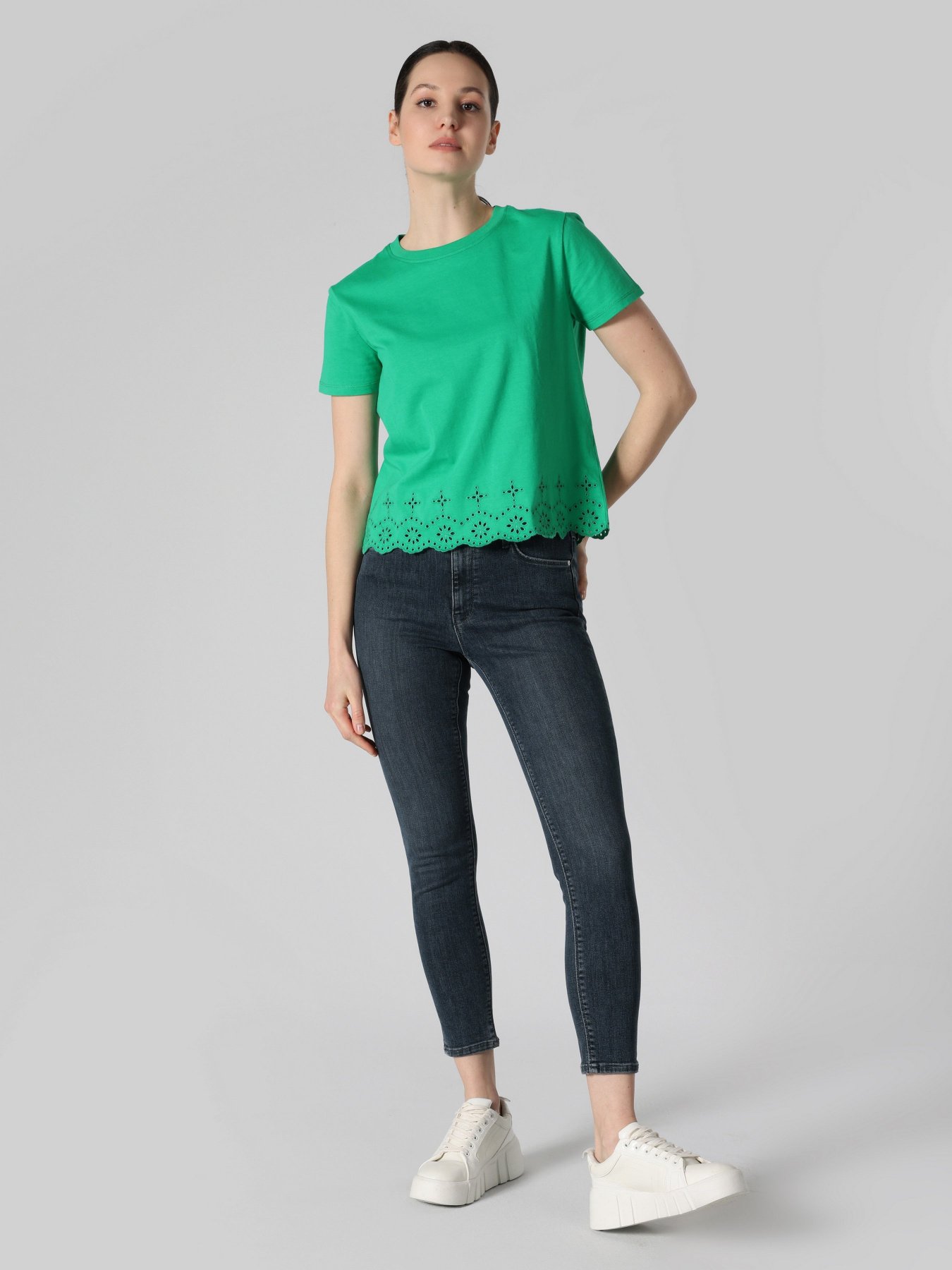 Футболка Colin’s модель CL1062567GRN Фото