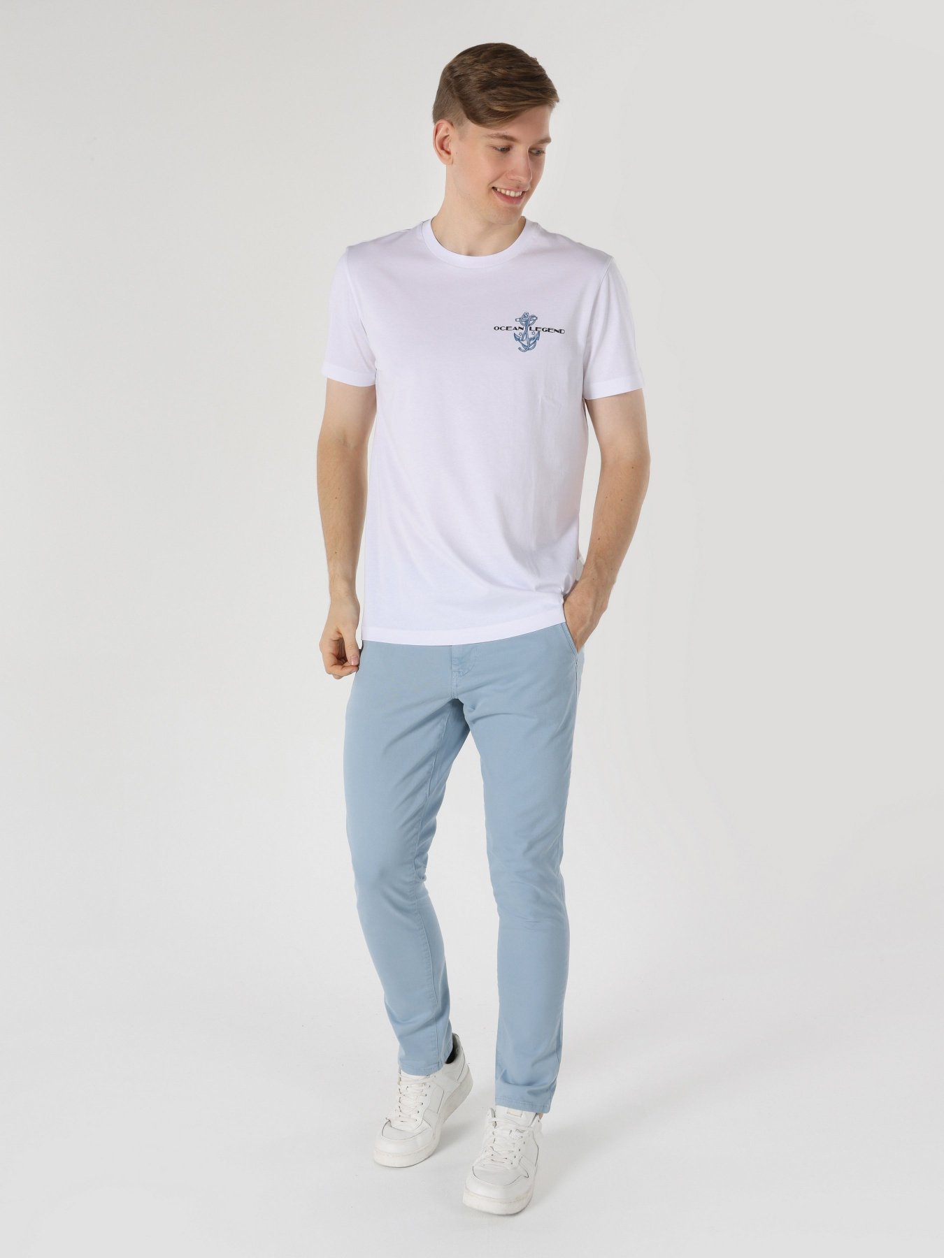 Футболка Colin’s модель CL1062657WHT Фото