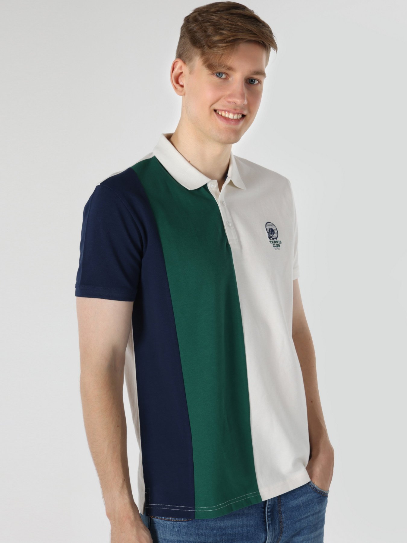 Поло Colin’s модель CL1062765WHT Фото