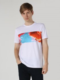 Футболка Colin’s модель CL1062869WHT Фото