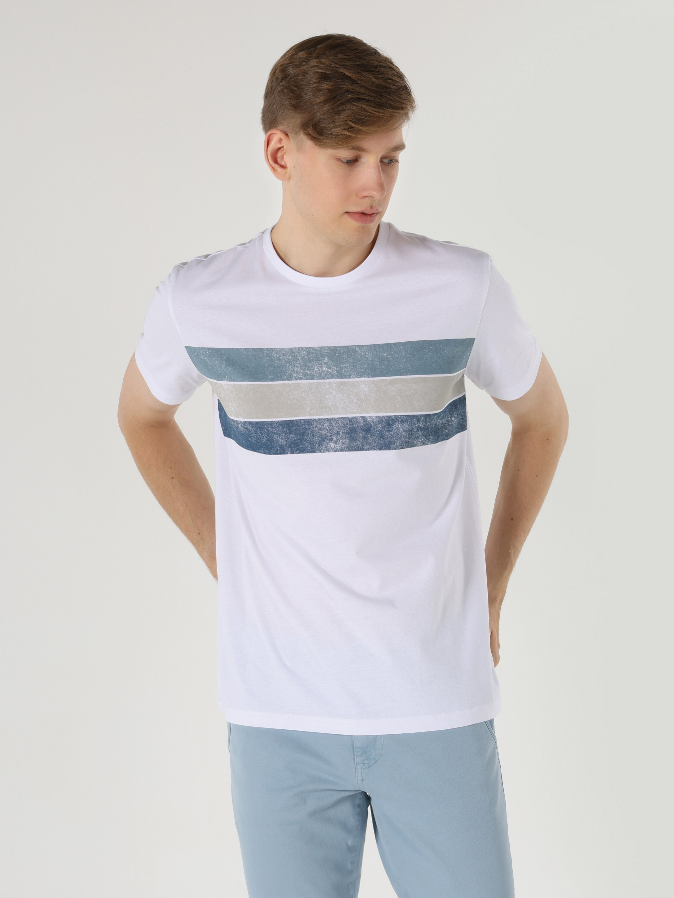 Футболка Colin’s модель CL1062873WHT Фото