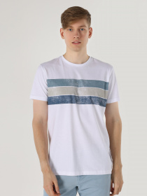 Футболка Colin’s модель CL1062873WHT Фото