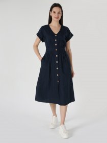 Сукня міді Colin’s модель CL1062926NAV Фото