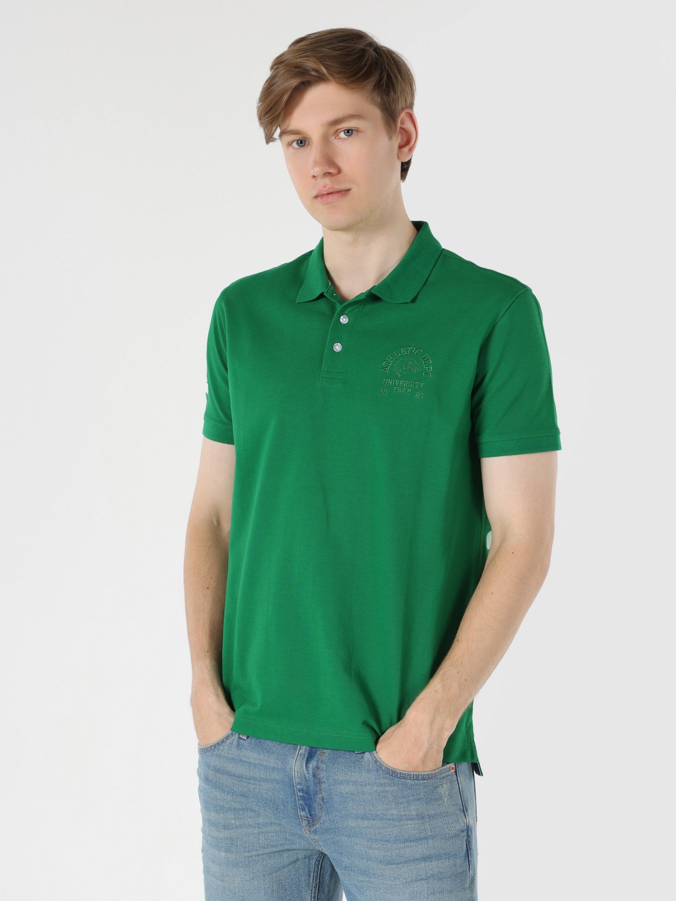 Поло Colin’s модель CL1062964GRN Фото