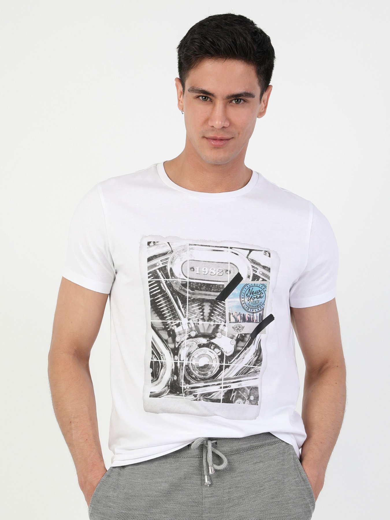 Футболки и поло Colin’s модель CL1045351WHT Фото