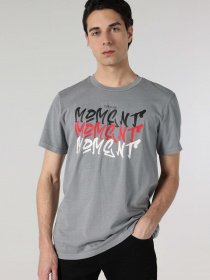 Футболка Colin’s модель CL1063159GRA Фото