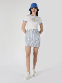 Юбка мини Colin’s модель CL1063163BLE Фото