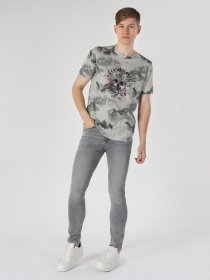 Футболка Colin’s модель CL1063188GRA Фото