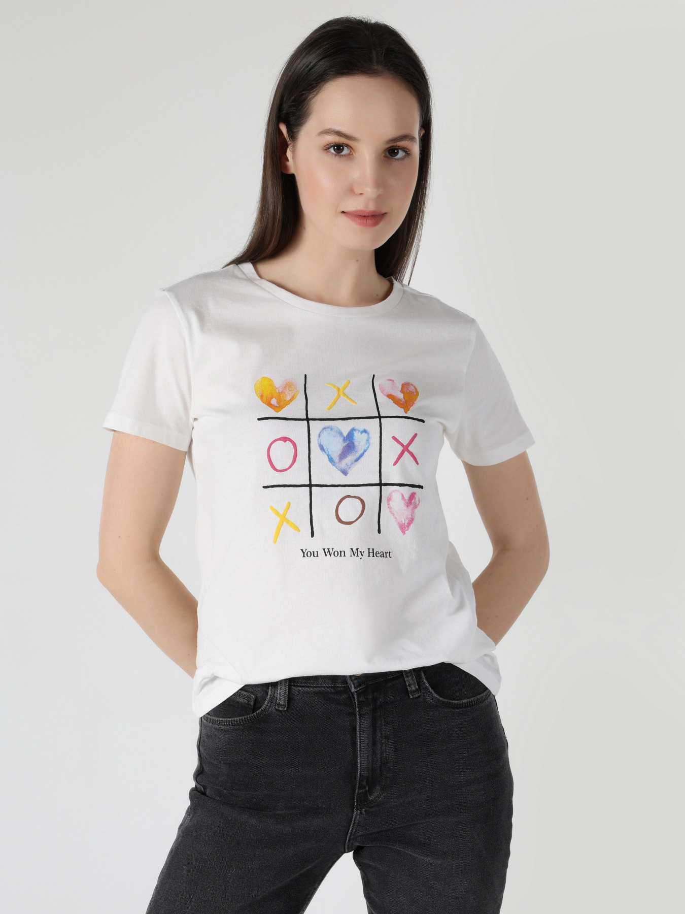 Футболка Colin’s модель CL1063243WHT Фото