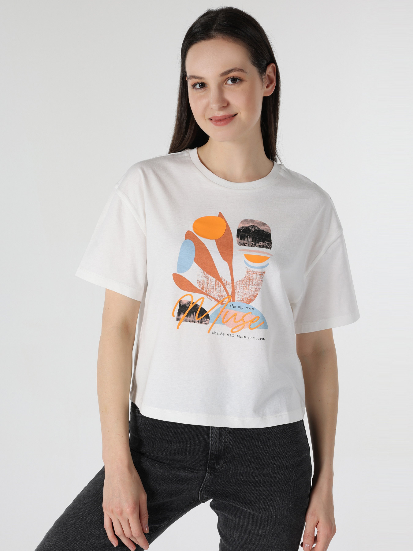 Футболка Colin’s модель CL1063290OFW Фото