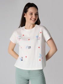 Футболка Colin’s модель CL1063296WHT Фото