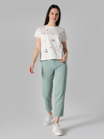 Футболка Colin’s модель CL1063296WHT Фото