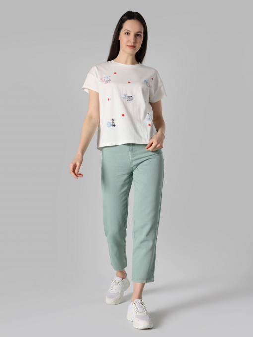 Футболка Colin’s модель CL1063296WHT Фото