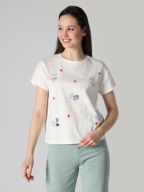 Футболка Colin’s модель CL1063296WHT Фото