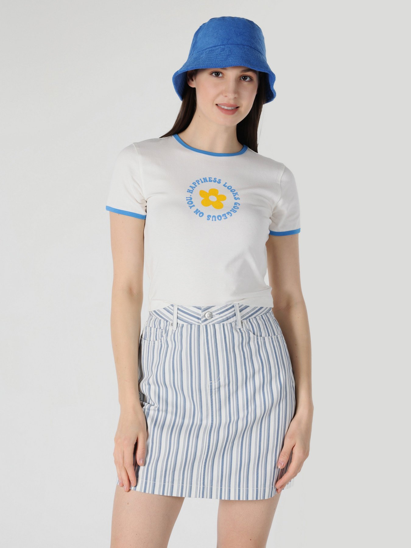 Футболка Colin’s модель CL1063297WHT Фото