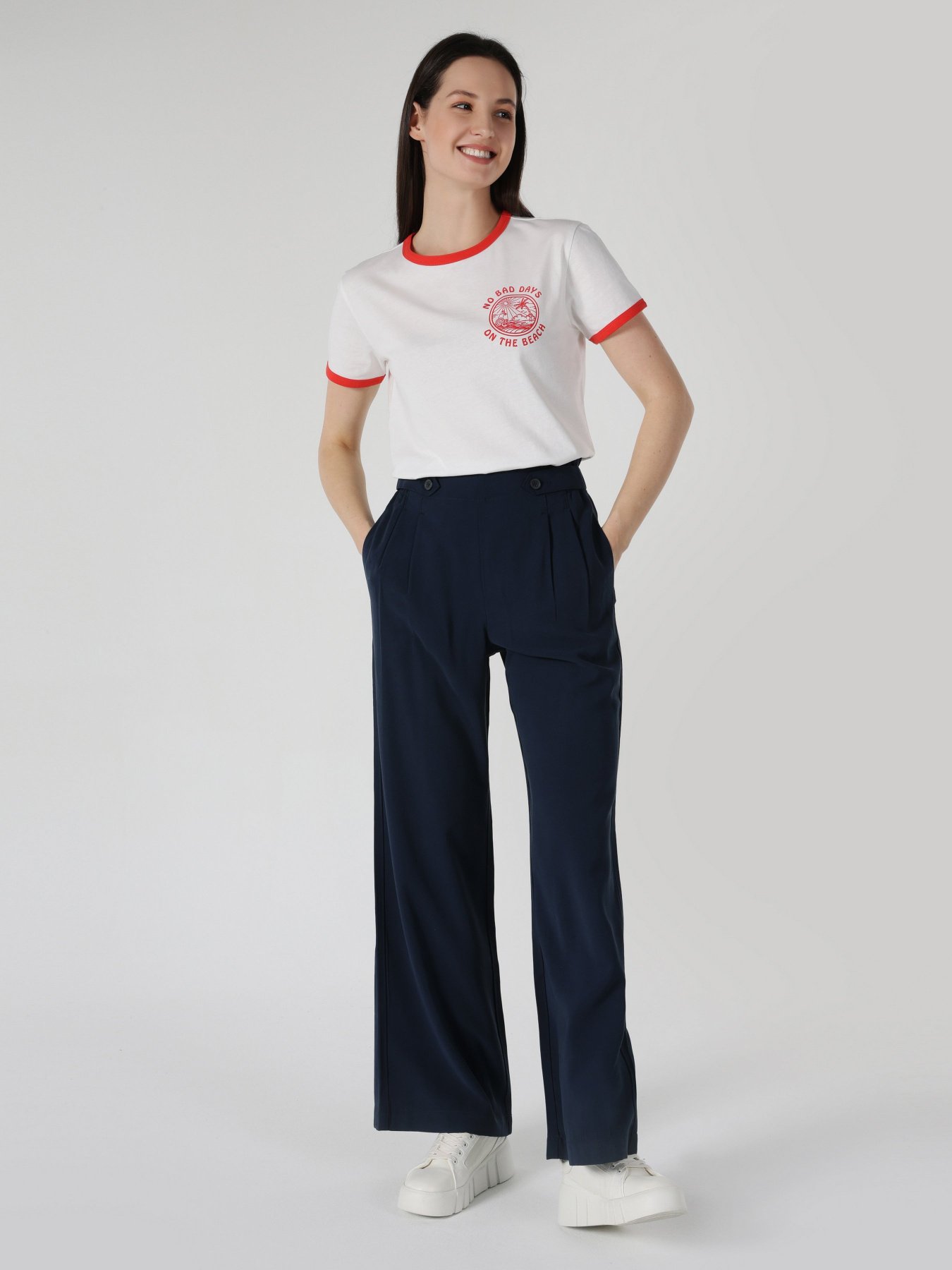 Футболка Colin’s модель CL1063300WHT Фото