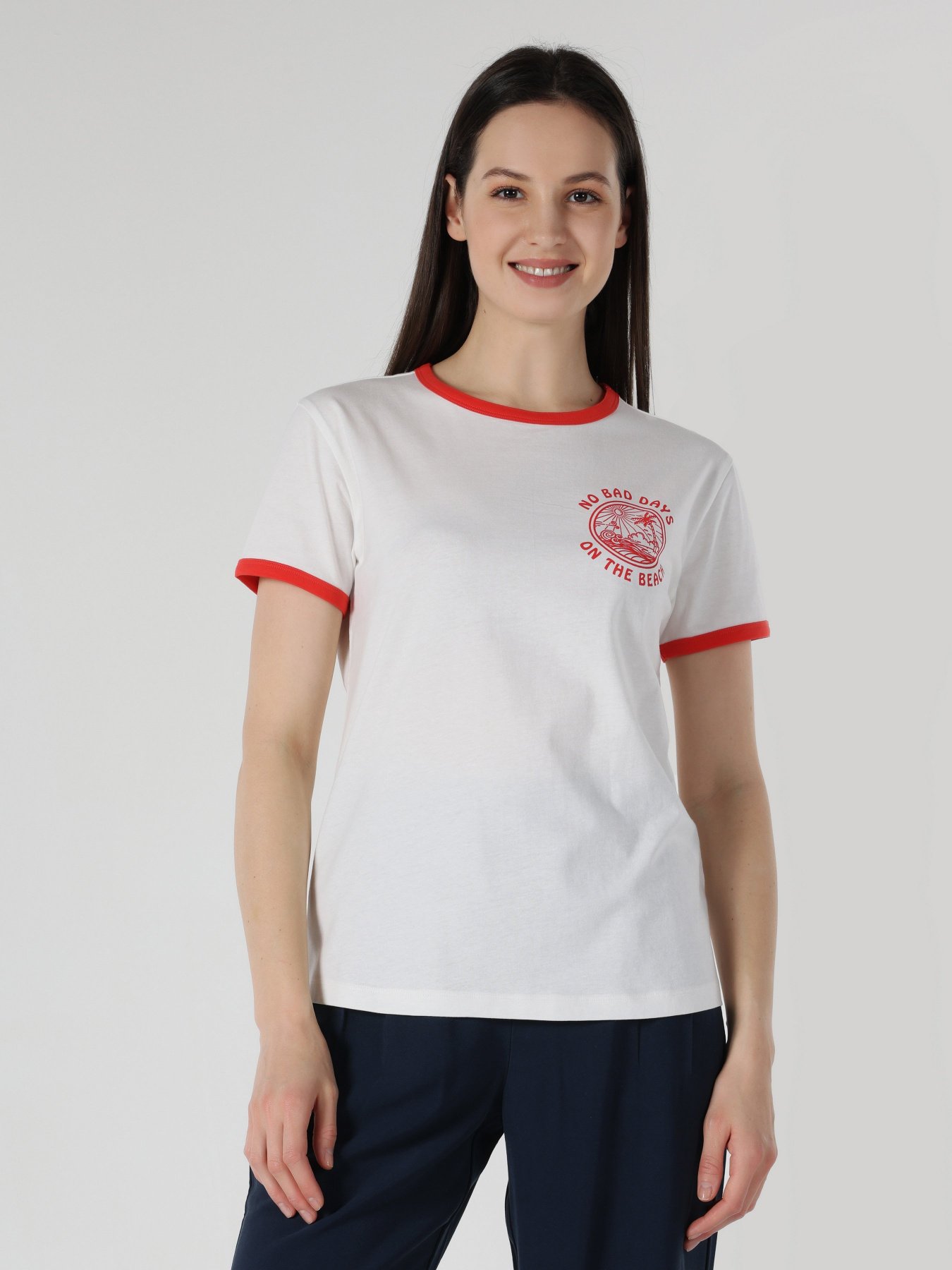 Футболка Colin’s модель CL1063300WHT Фото