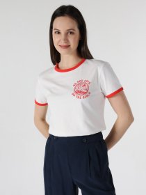 Футболка Colin’s модель CL1063300WHT Фото