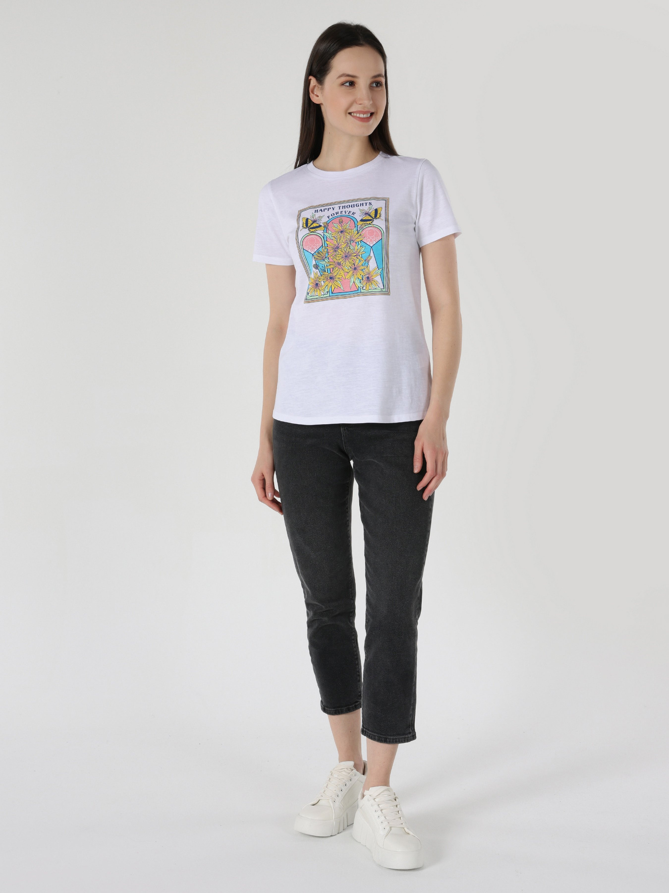 Футболка Colin’s модель CL1063314WHT Фото