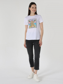 Футболка Colin’s модель CL1063314WHT Фото