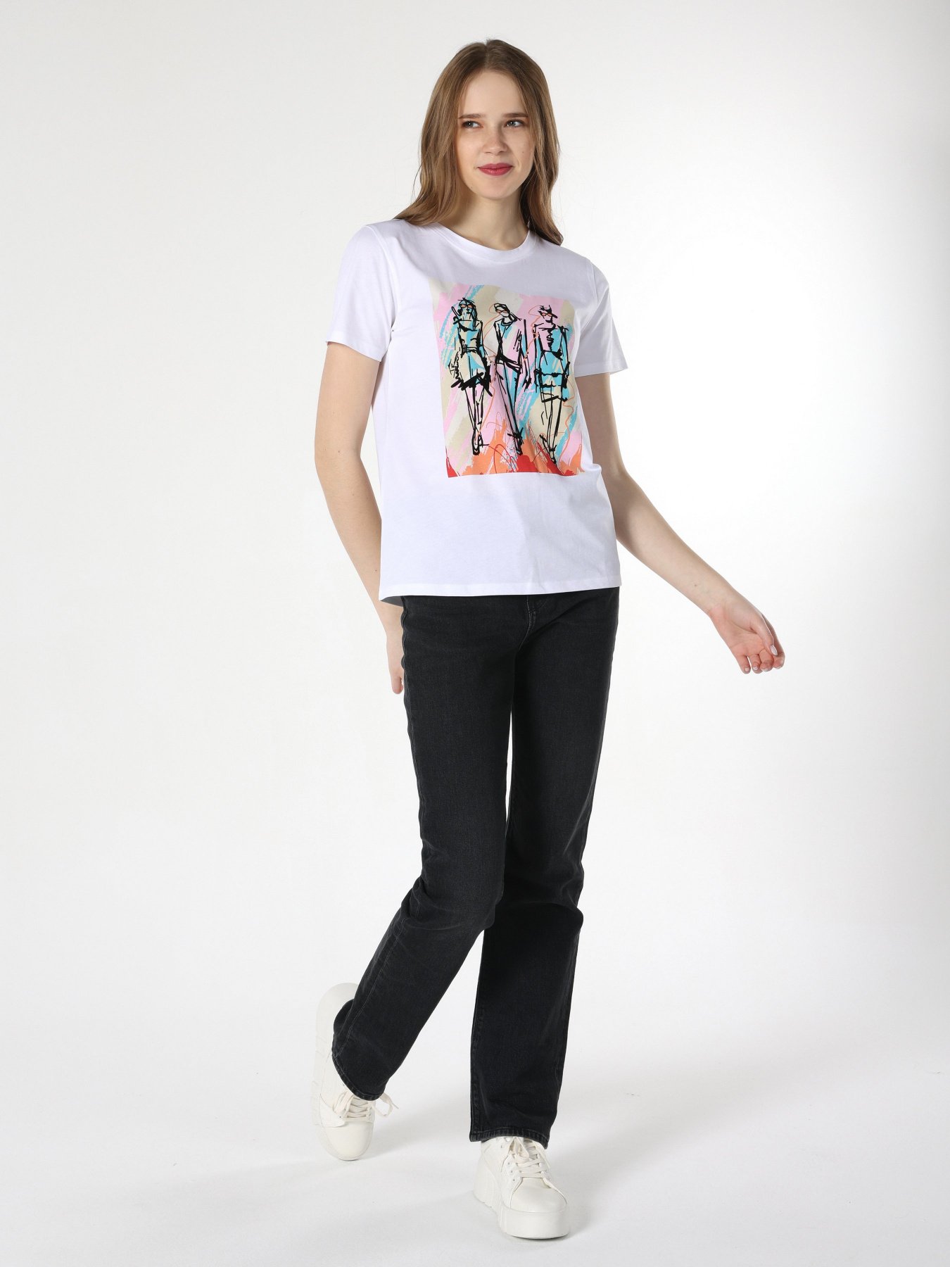 Футболка Colin’s модель CL1063315WHT Фото