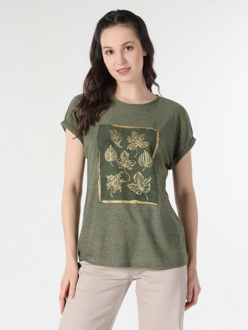 Футболка Colin’s модель CL1063346KHA Фото